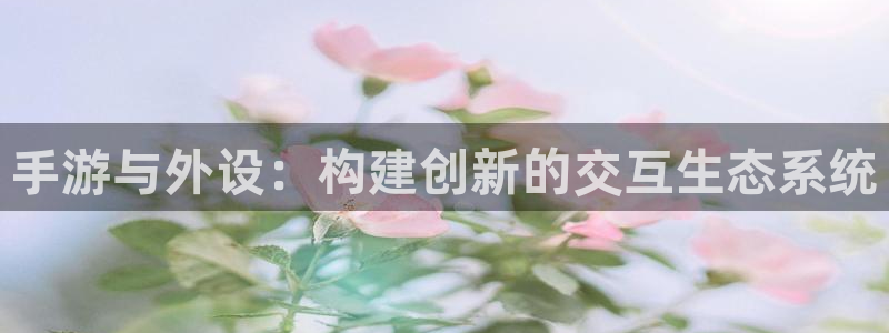 巅峰国际app：手游与外设：构建创新的交互生态系统
